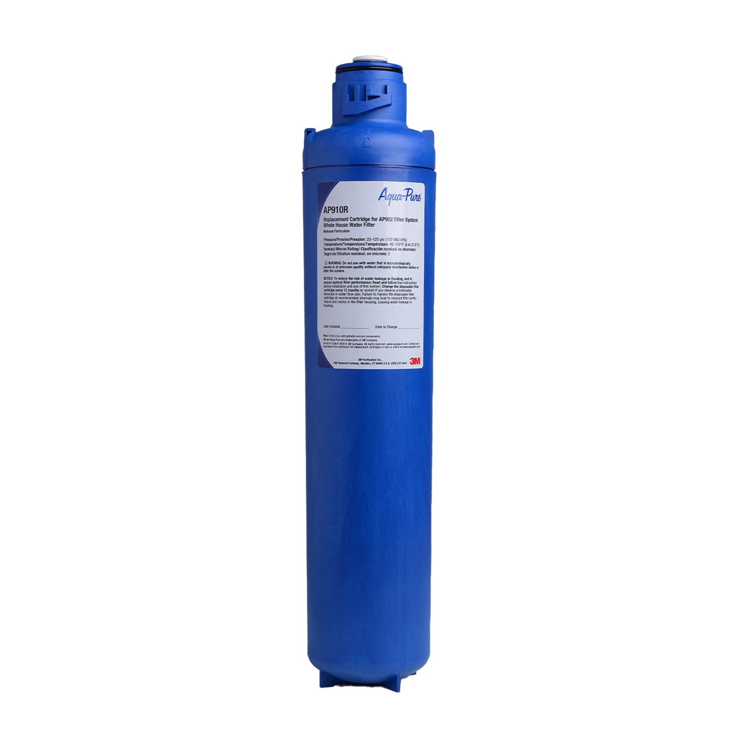 3M Aqua-Pure AP904: Heavy-Duty 304 Stainless Steel Filter to Eliminate Chlorine & Scale