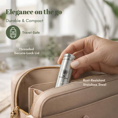 Biodegradable Bamboo Charcoal Dental Floss, Refillable Steel Container, Vegan – Me Mother Earth