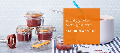 Le Parfait Super Terrine Jar - 4oz (Pack of 4) French Glass