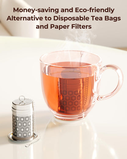 Reinmoson Extra Fine Mesh Stainless Steel Tea Strainer