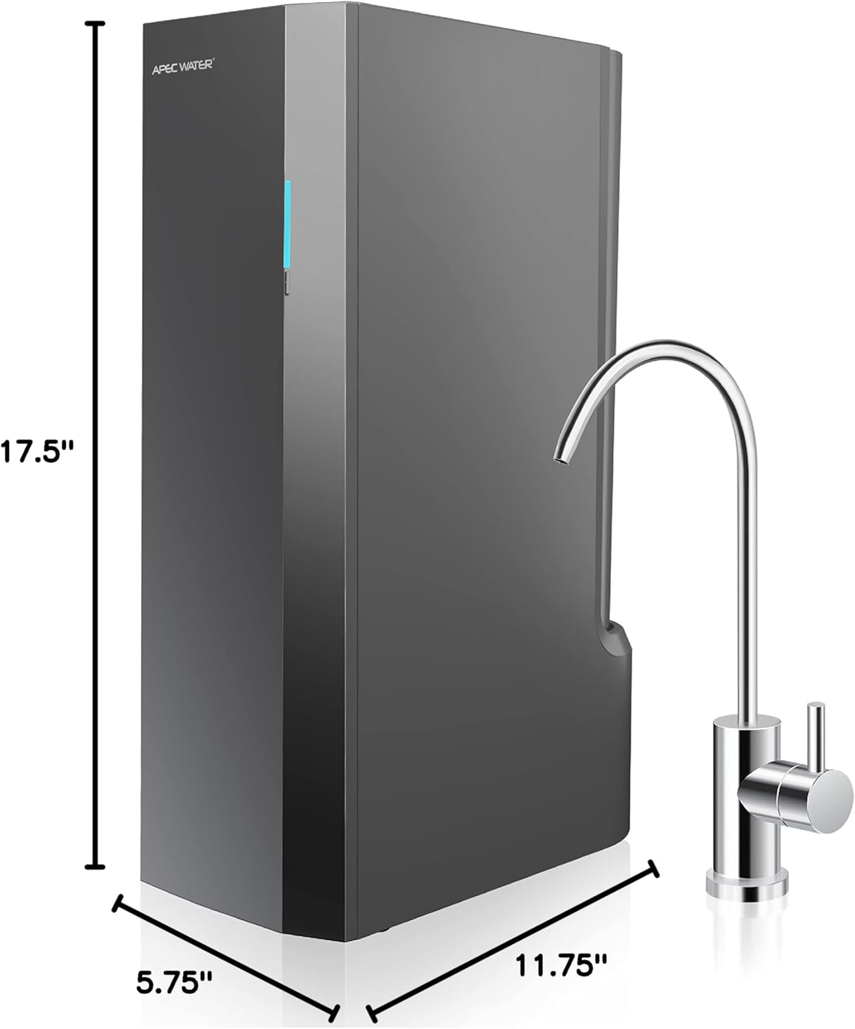 APEC Tankless RO: 600 GPD System to Eliminate PFAS, Lead, and 1,000+ Impurities