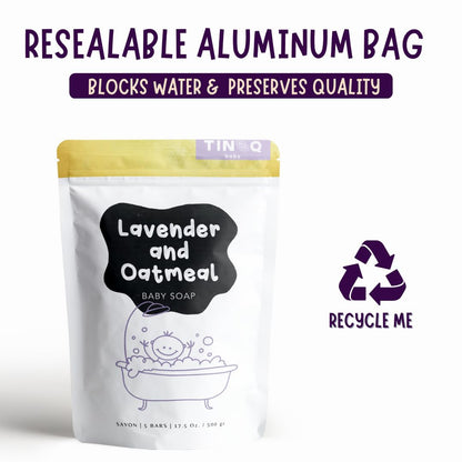 Tinoq Organic Baby Soap: Fragrance-Free & SLS-Free Purity