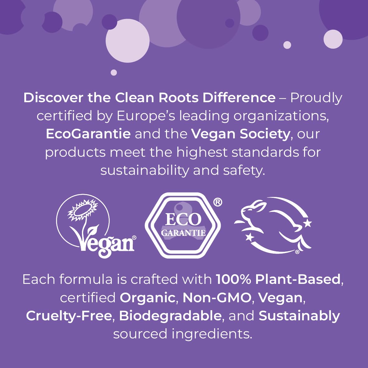 Clean Roots Baby Fabric Softener: 100% Plant-Based & EcoGarantie Certified