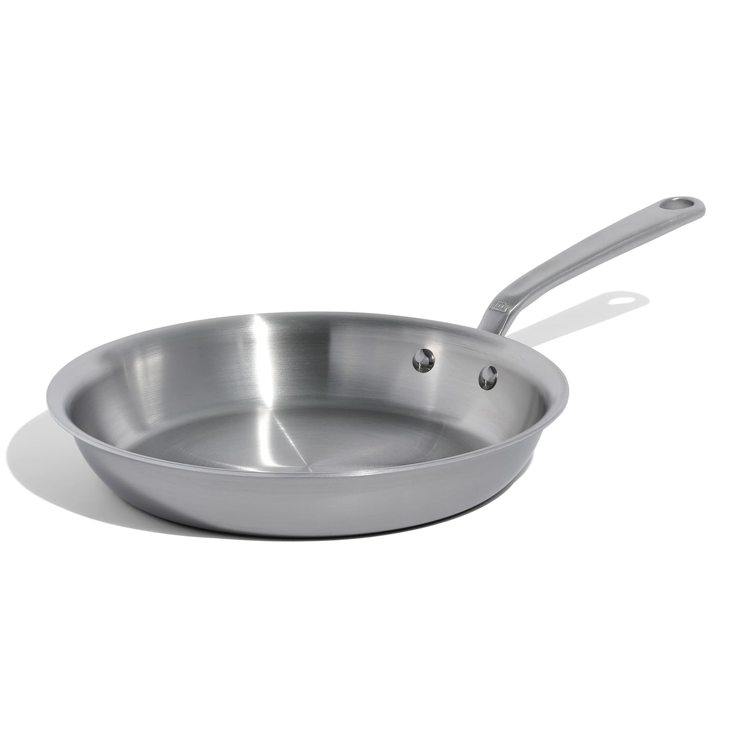 Made In 12-Inch Stainless Clad Frying Pan: Professional 5-Ply Construction, for a Lifetime of Plastic-Free Searing