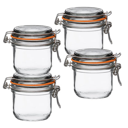 Le Parfait Super Terrine Jar - 4oz (Pack of 4) French Glass