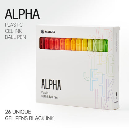 Kaco 26-Piece Quick-Dry Fine Point Gel Pen Set