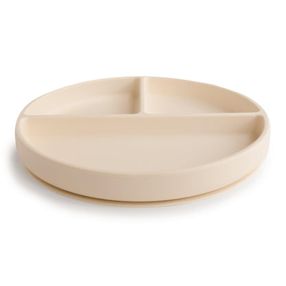 mushie 100% Food-Grade Silicone Divided Suction Plate