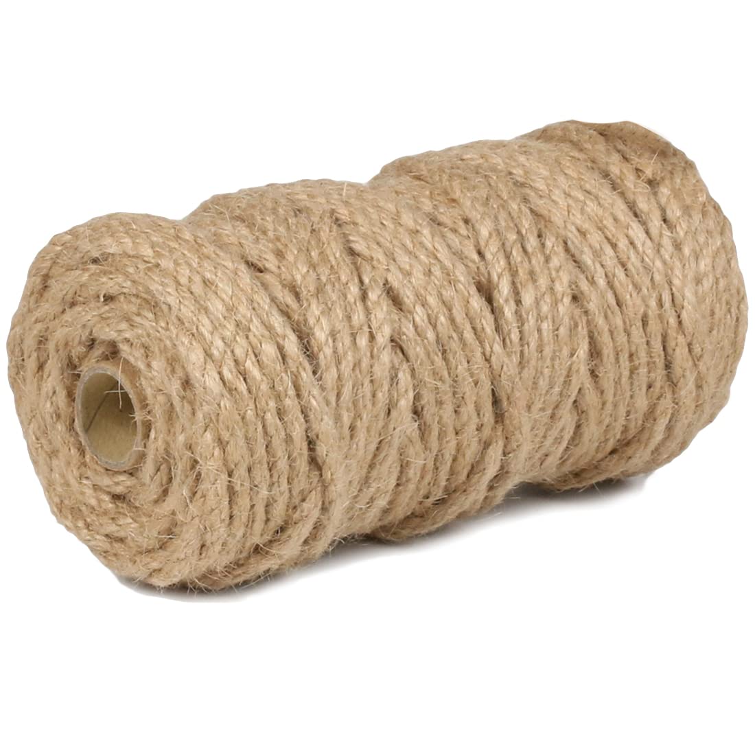 100% Natural Jute Twine: 1100 Feet of Biodegradable Cord for Zero-Waste Crafting and Gardening