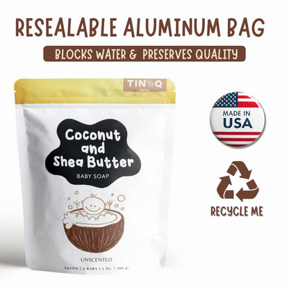 Tinoq Organic Baby Soap: Fragrance-Free & SLS-Free Purity