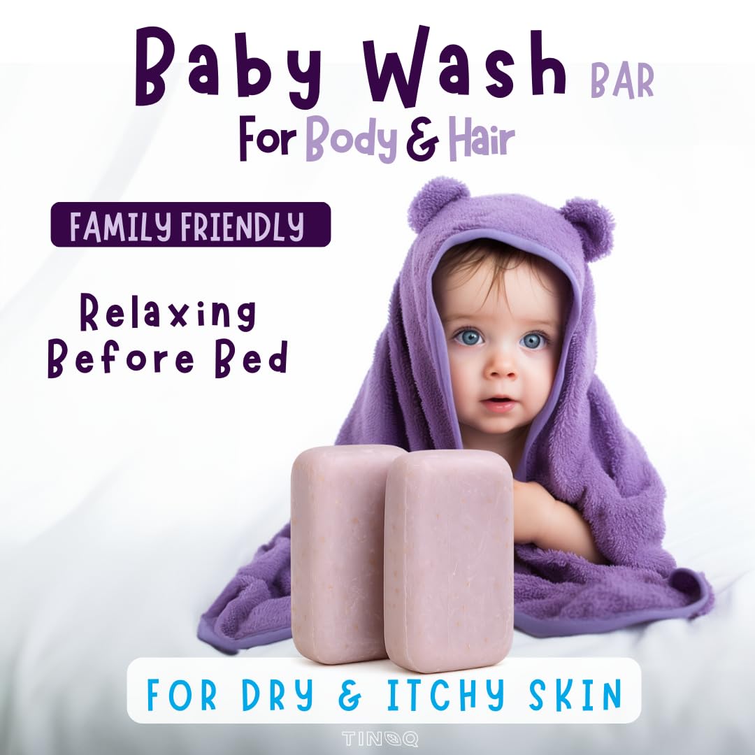 Tinoq Organic Baby Soap: Fragrance-Free & SLS-Free Purity