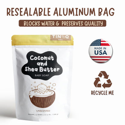 Tinoq Organic Baby Soap: Fragrance-Free & SLS-Free Purity