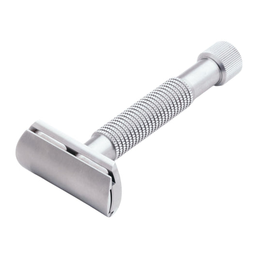 Rex Supply Envoy 100% Stainless Steel Safety Razor | TRUE Shift Precision Shave Razor
