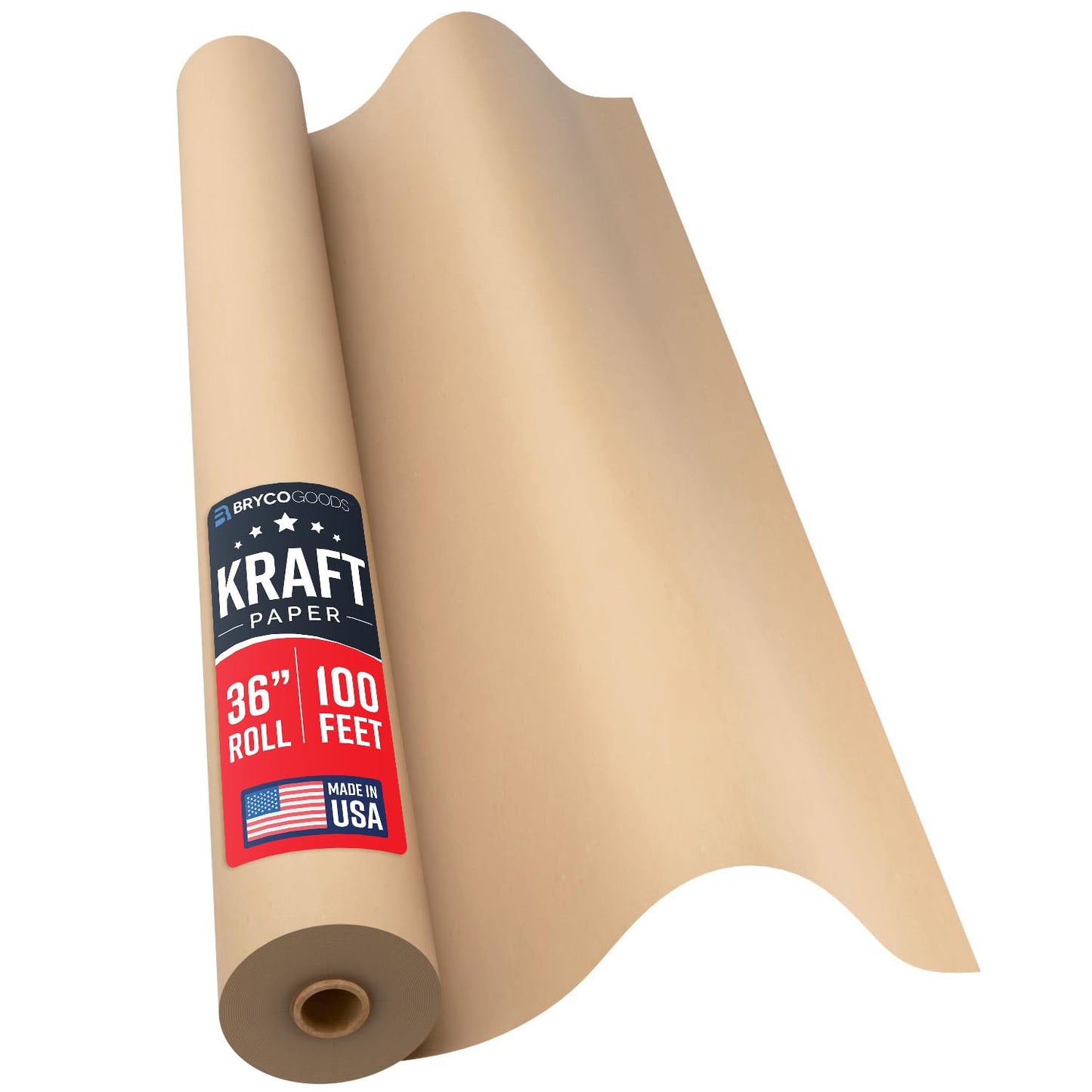 Stop Using Bubble Wrap: The 1,200" Recycled Brown Kraft Paper Roll, USA Made