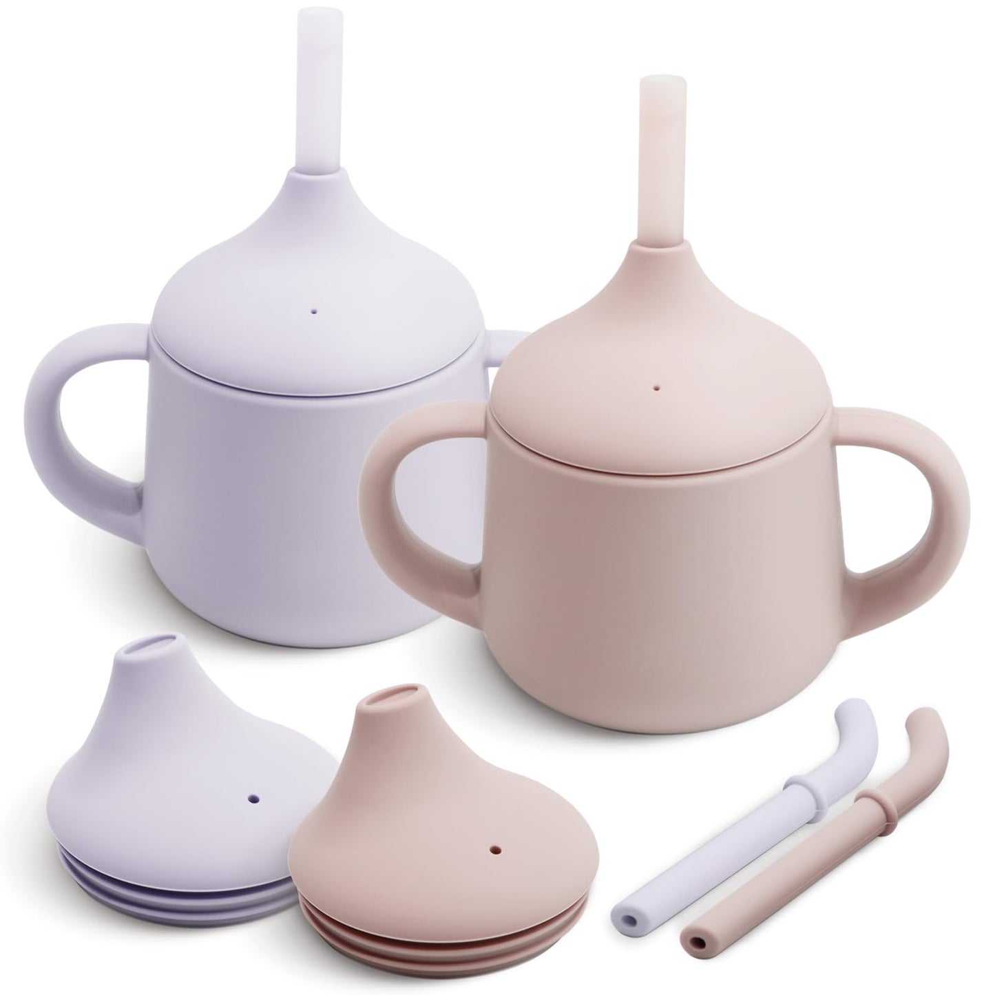 Moonkie 3-in-1 Food-Grade Silicone Training Cup (4 oz)