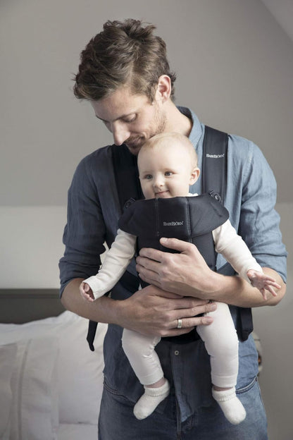 BabyBjörn Baby Carrier Mini: Soft BCI Cotton for Newborns