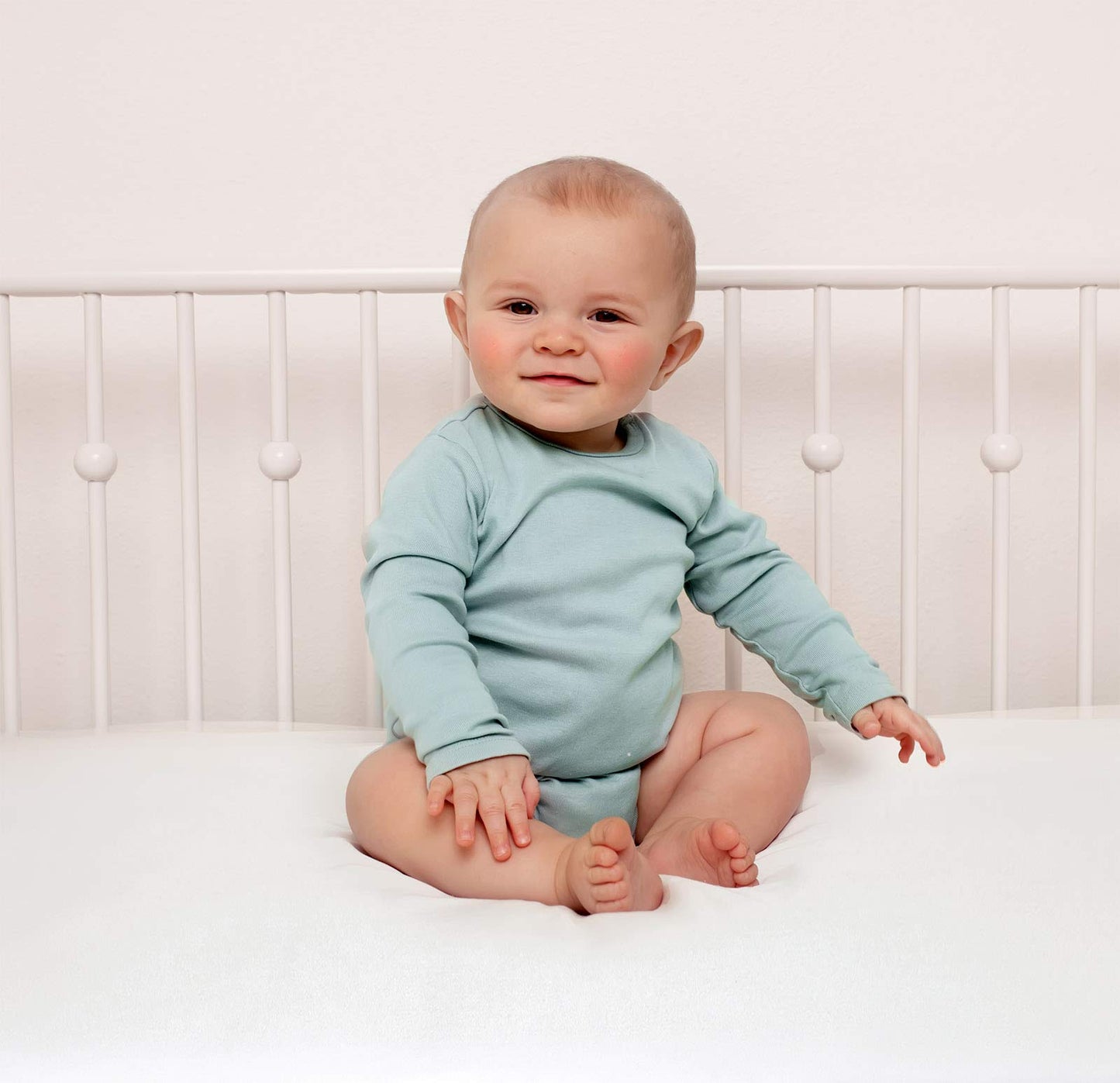 Pure Bamboo Organic Crib Sheet: 100% Viscose Cooling Purity