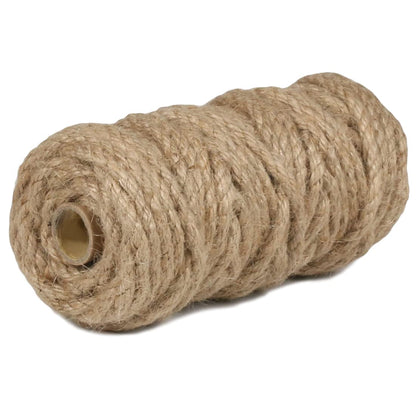 100% Natural Jute Twine: 1100 Feet of Biodegradable Cord for Zero-Waste Crafting and Gardening
