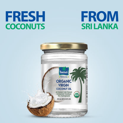 Parachute Naturalz Organic Virgin Coconut Oil: Cold Pressed & Unrefined