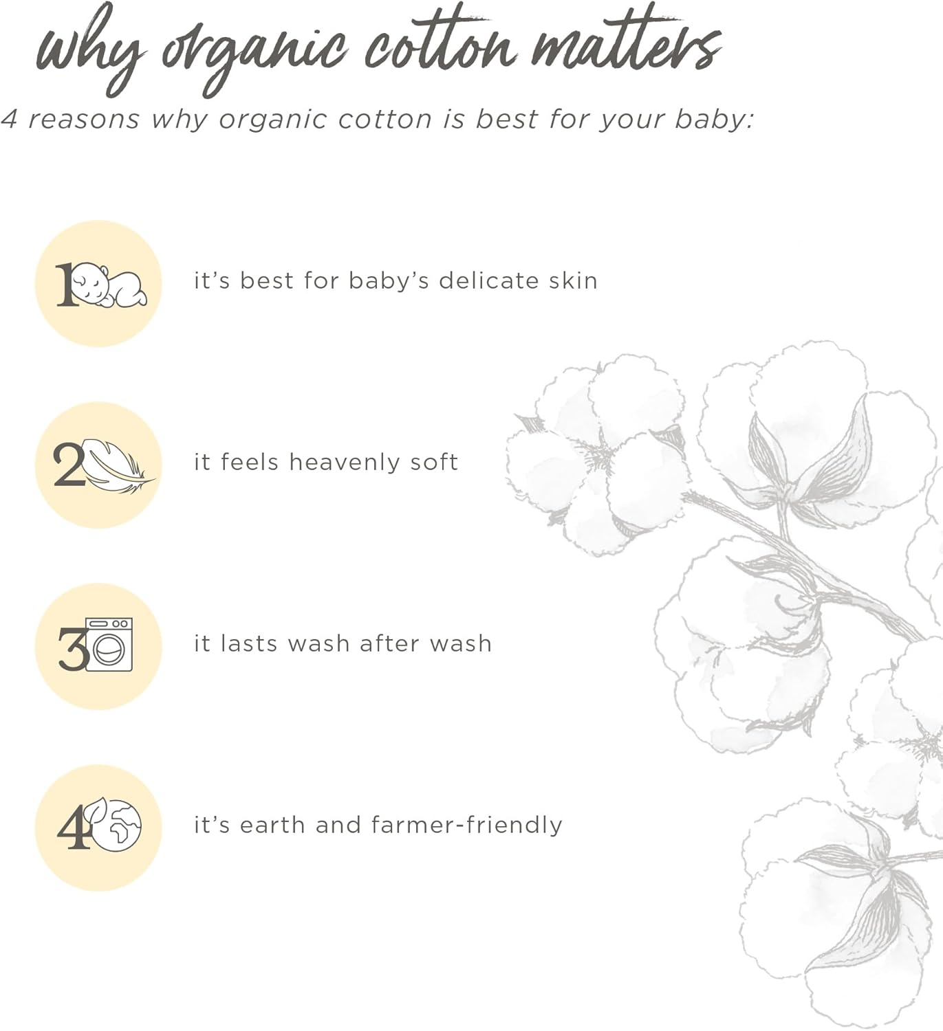 Burt’s Bees Baby Organic Mittens: 100% Cotton Scratch Protection