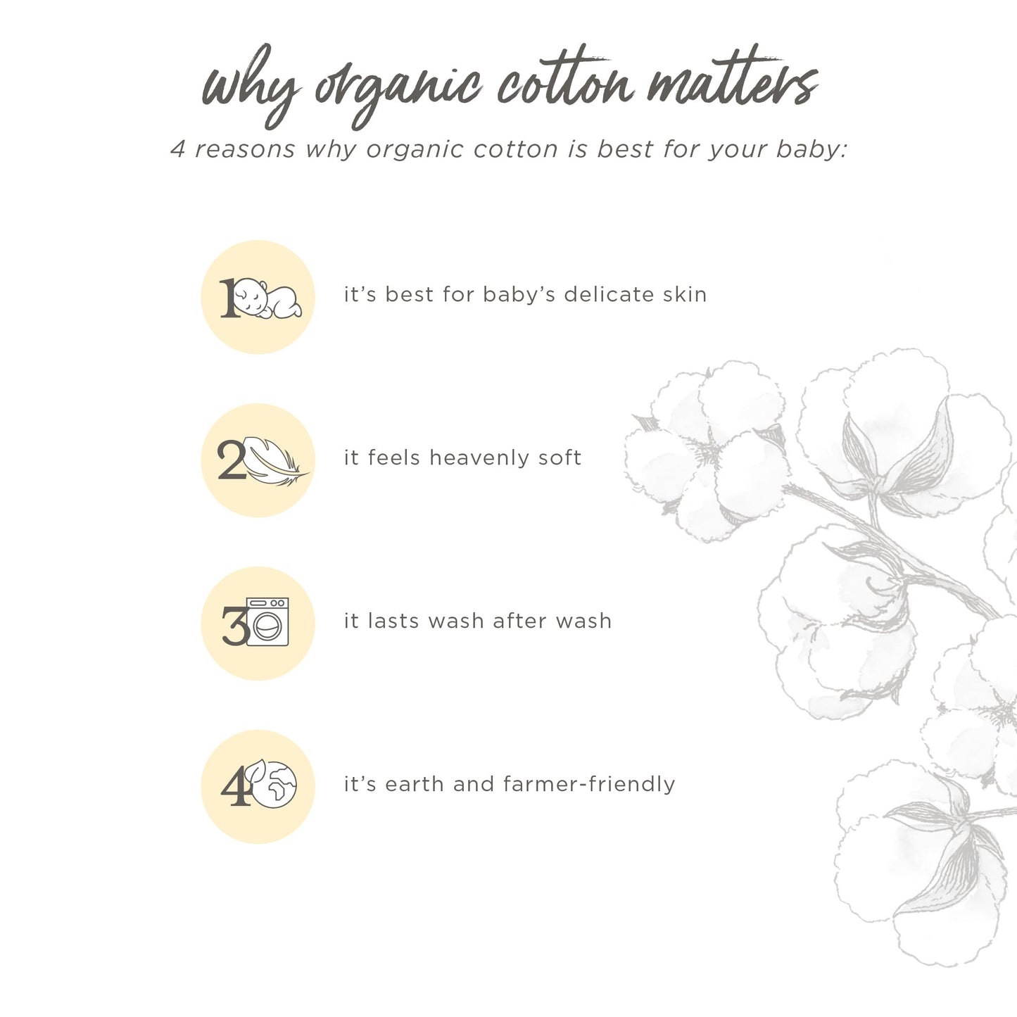 Burt’s Bees Baby Organic Romper: 100% Cotton Jumpsuit