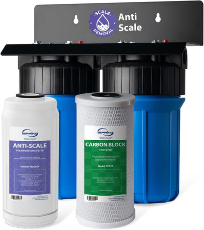 Compact Whole-House PFAS & Lead Water Filter, 2-Stage – iSpring WGB21B-PFKS
