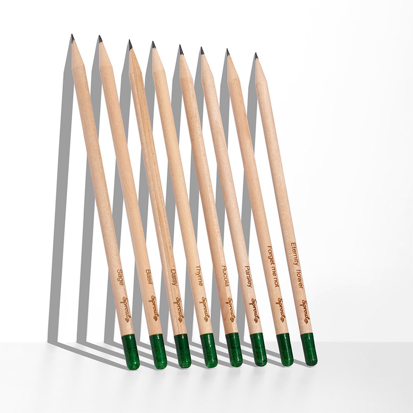 SproutWorld Original Edition Plantable Graphite Pencils (8 Pack)