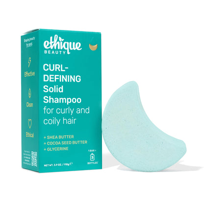 Ethique "Professor Curl" Shea Butter Shampoo Bar: Plastic-Free