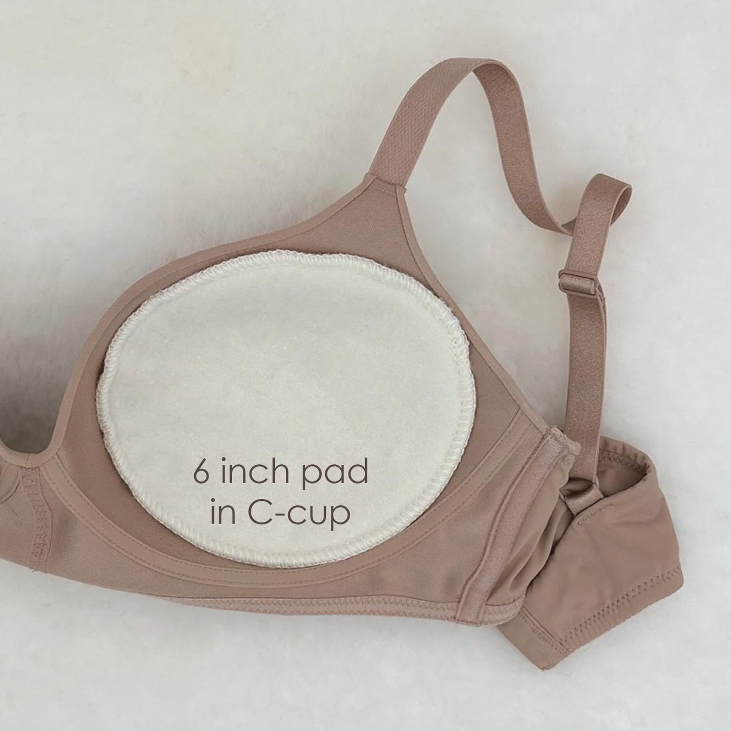 LANACare Soothingly Soft Organic Merino Wool Nursing Pads (5-Inch)