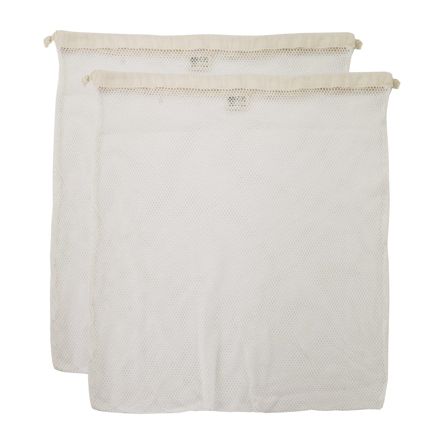 Simple Ecology GOTS Certified Organic Cotton Mesh Laundry Bags (Set of 3)