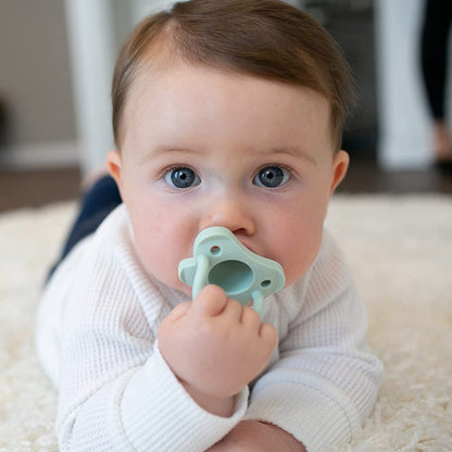 Dr. Brown's HappyPaci Silicone Pacifier: 100% Medical-Grade One-Piece