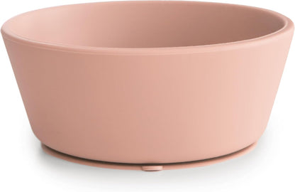mushie Silicone Suction Bowl: Food-Grade Scandinavian Design