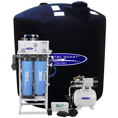 Crystal Quest: The Whole House Reverse Osmosis Filtration to Eliminate Contaminants and Dissolved Solids