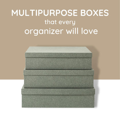 End Plastic Bins: Decorative Storage Boxes Made from Premium, Recyclable Kraft Paper