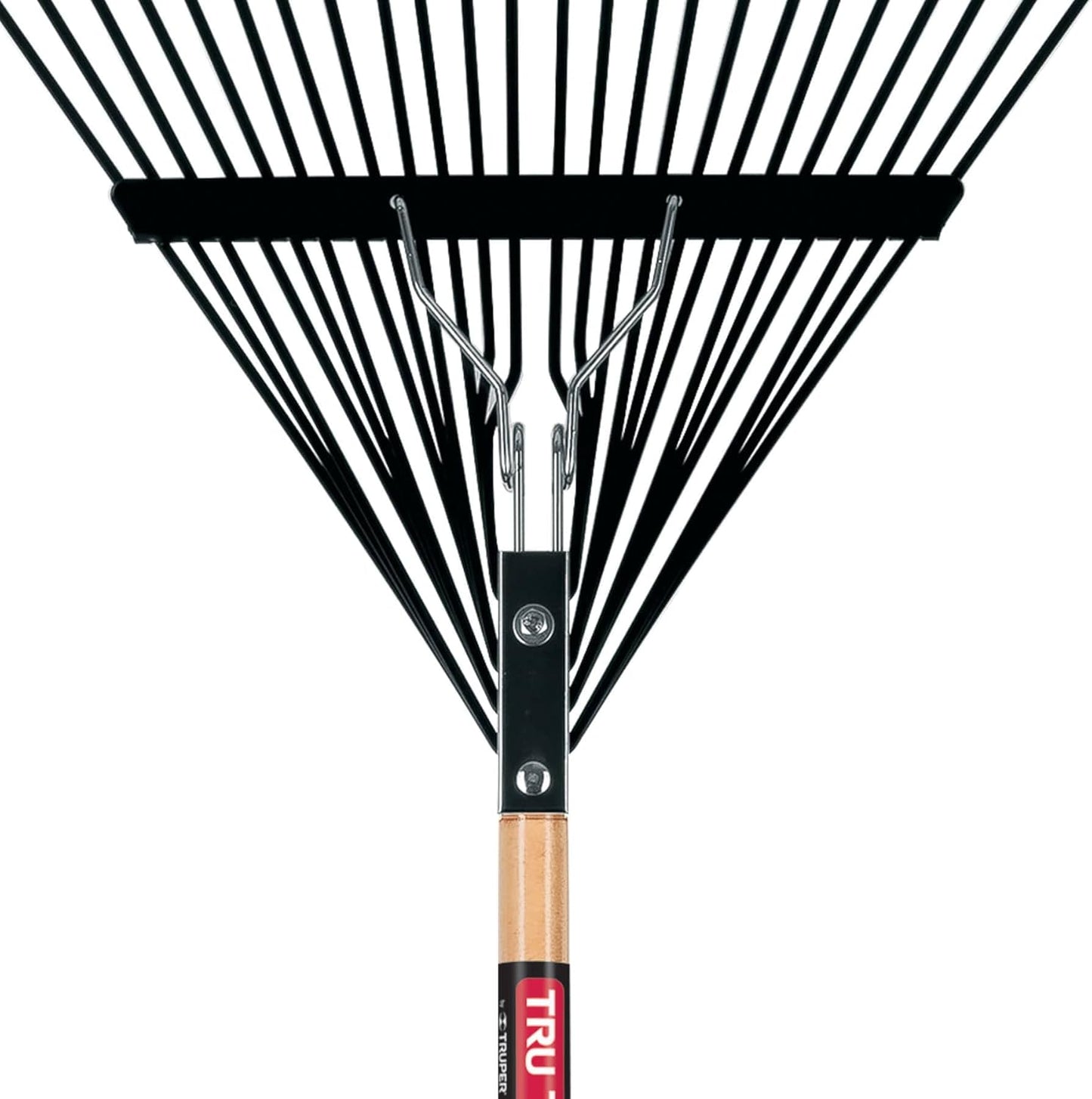 Truper 30480 24-Tine Heavy Duty Steel Leaf Rake