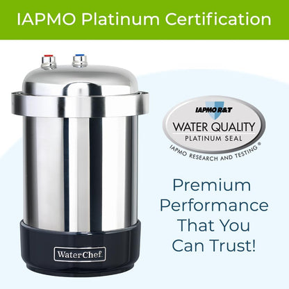 WaterChef U9000: The NSF 401 Filter for PFAS, Pharmaceuticals, and 78 Common Contaminants