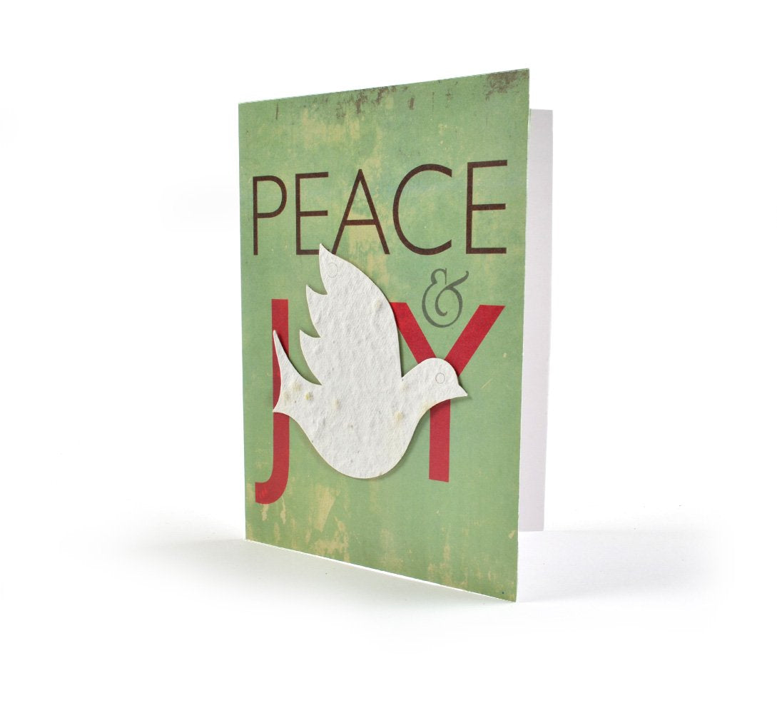 Grows When Planted: Eco-Friendly Seed Paper Cards Made from 100% Post-Industrial Recycled Paper