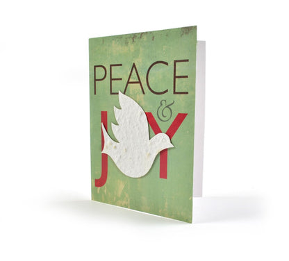 Grows When Planted: Eco-Friendly Seed Paper Cards Made from 100% Post-Industrial Recycled Paper