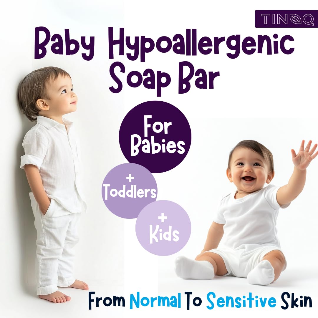 Tinoq Organic Baby Soap: Fragrance-Free & SLS-Free Purity