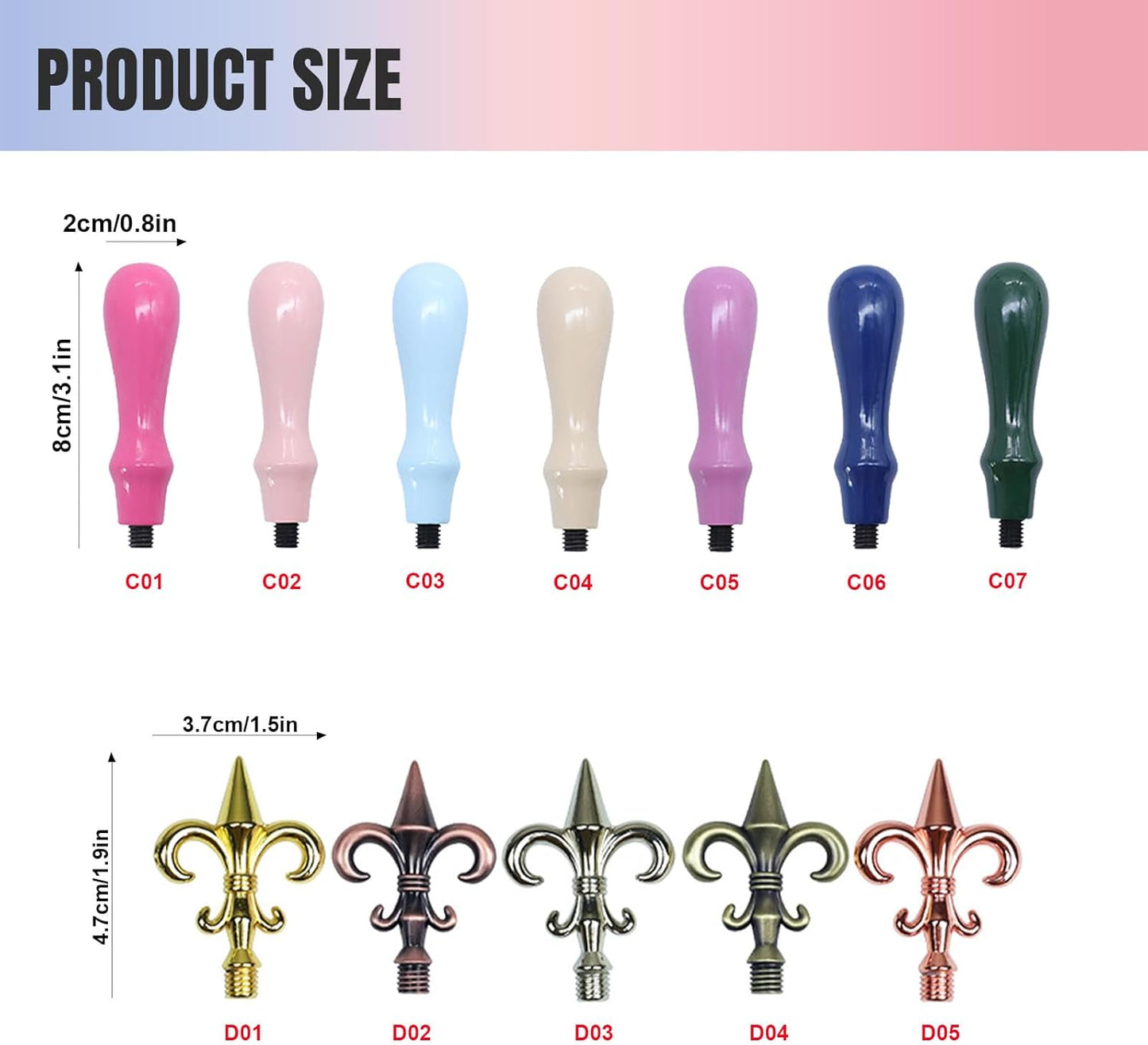 Personalized Wax Seal Stamp: Custom Design, Brass Head & Rosewood Handle That Replaces Disposable Stickers for a Lifetime