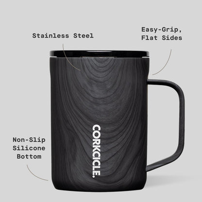 Corkcicle Classic 16 oz Triple-Insulated Stainless Steel Mug