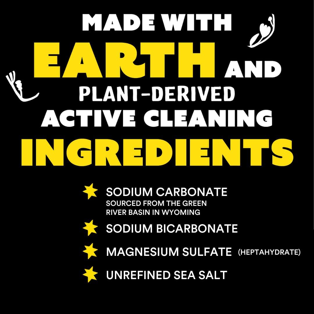 Molly’s Suds Original Laundry Detergent Powder, Chemical-Free Deep Clean for Sensitive Skin