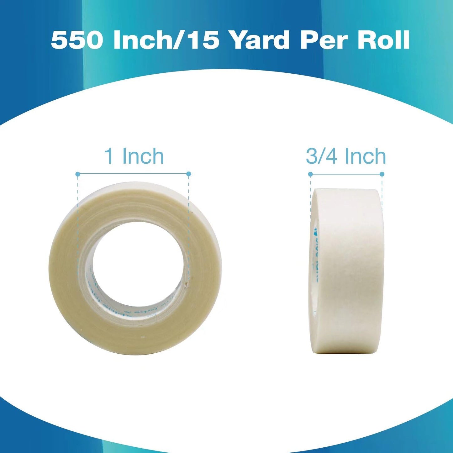 The Zero-Waste Office: Plastic-Free Tape Dispenser with 4 Rolls of Plant-Based Paper Tape