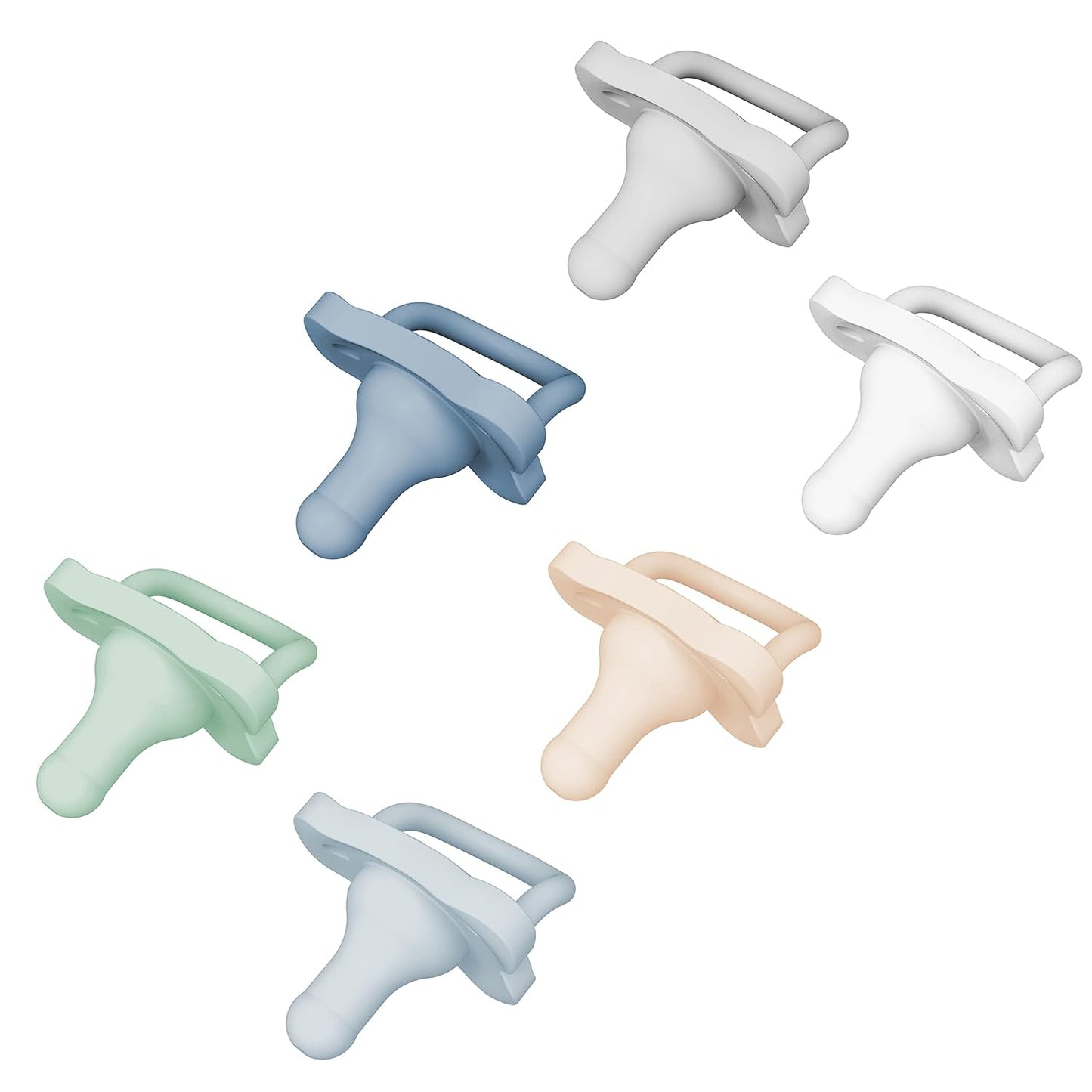 Dr. Brown's HappyPaci Silicone Pacifier: 100% Medical-Grade One-Piece