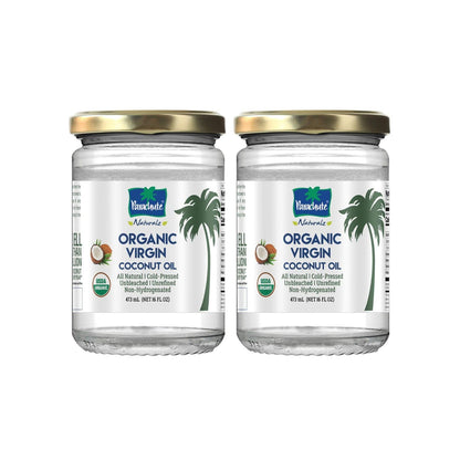 Parachute Naturalz Organic Virgin Coconut Oil: Cold Pressed & Unrefined