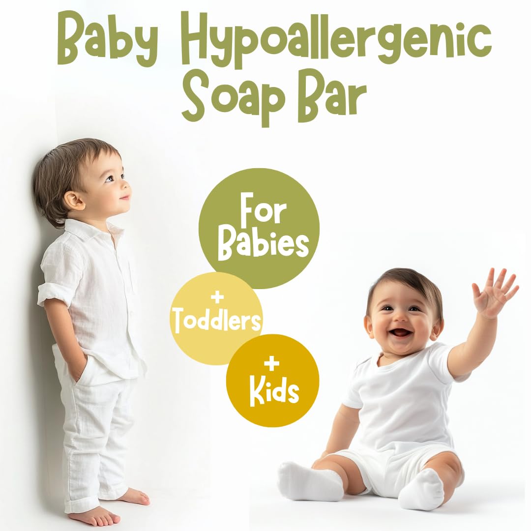 Tinoq Organic Baby Soap: Fragrance-Free & SLS-Free Purity