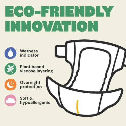 DYPER Plant-Based Baby Diapers: Bamboo-Derived Skin Protection
