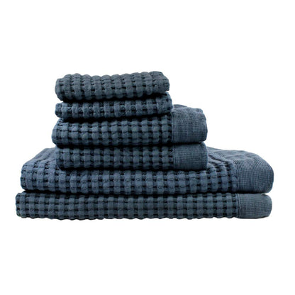 Gilden Tree Bathroom Mat: 100% Absorbent Cotton Waffle Weave