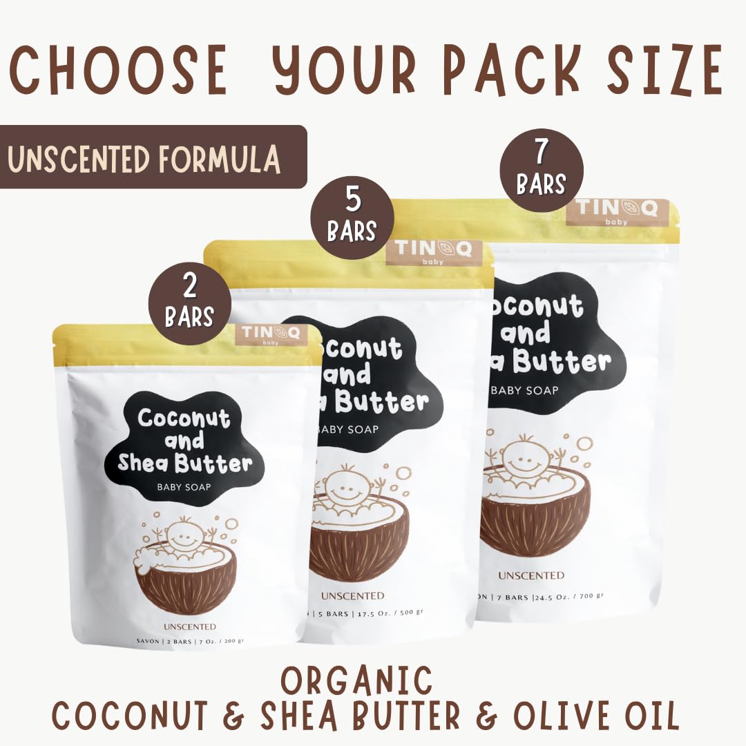 Tinoq Organic Baby Soap: Fragrance-Free & SLS-Free Purity