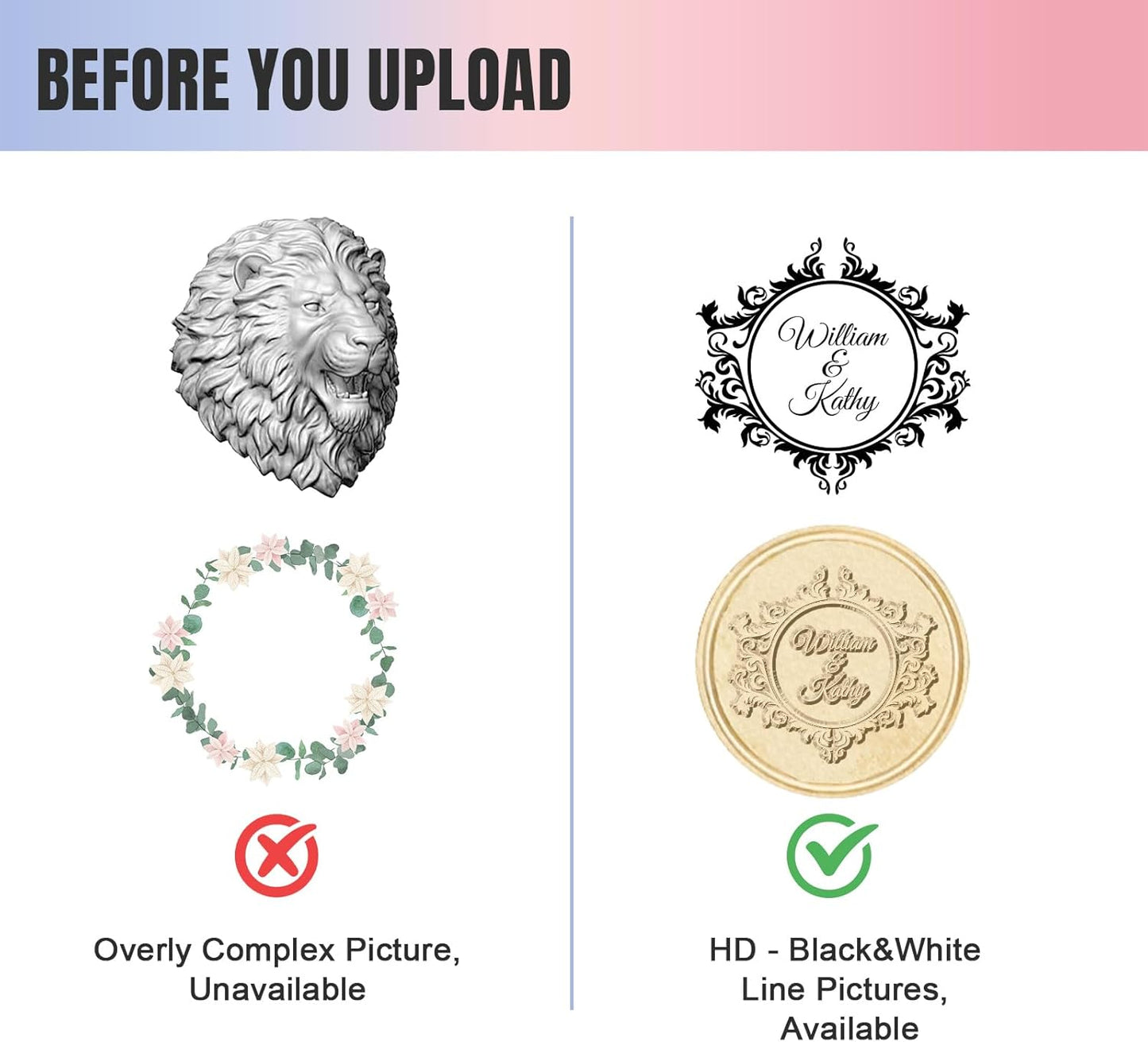 Personalized Wax Seal Stamp: Custom Design, Brass Head & Rosewood Handle That Replaces Disposable Stickers for a Lifetime