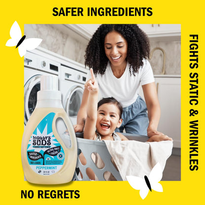 Molly’s Suds Vinegar-Powered Liquid Fabric Softener for Sensitive Skin